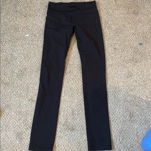 Full length black lululemon leggings